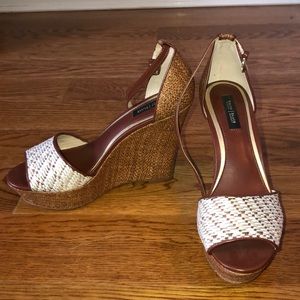 White House Black Market wedges